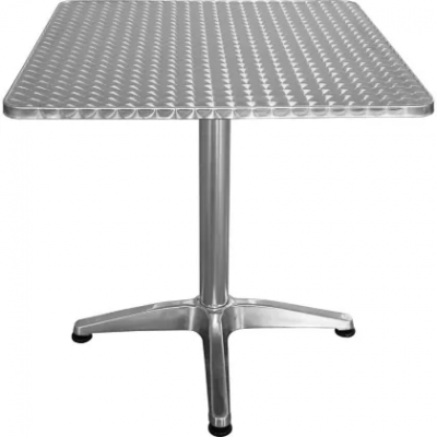 MESA DE ALUMINIO CUADRADA